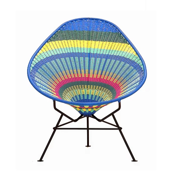 SILLA PARA JARDIN ACAPULCO MULTICOLOR